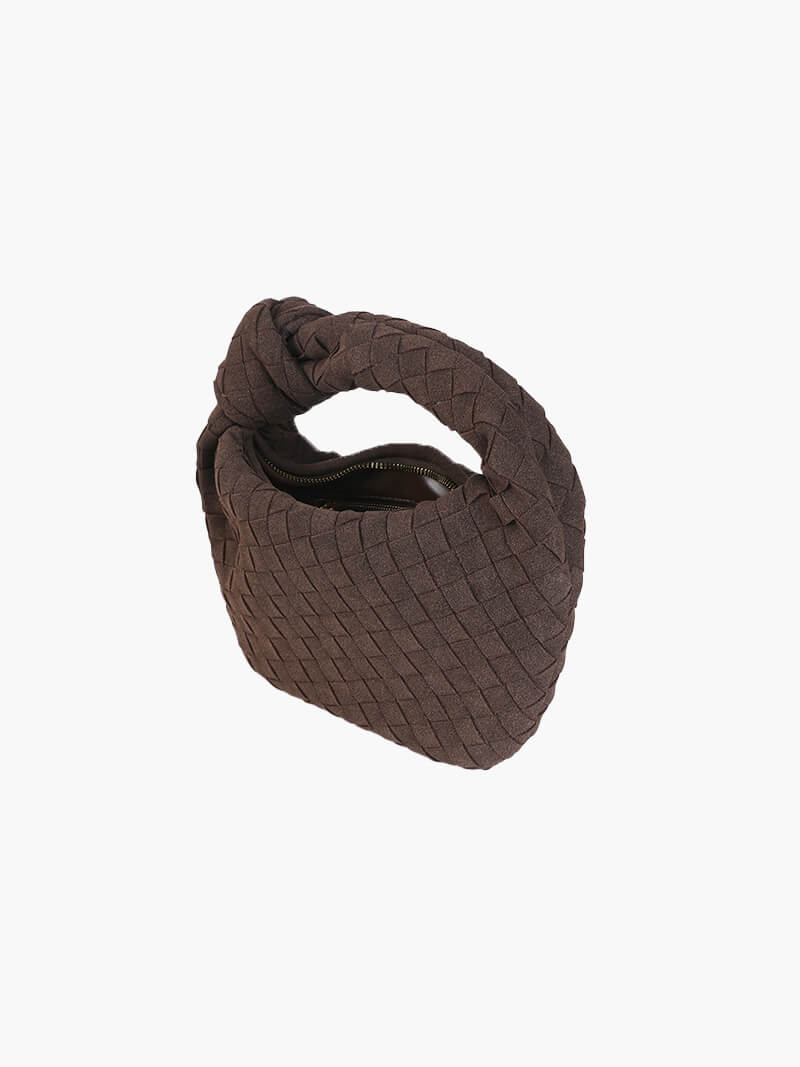 Ella™ | Mini Suede Woven Bag