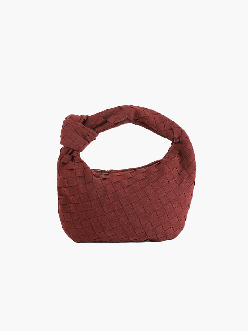 Ella™ | Mini Suede Woven Bag