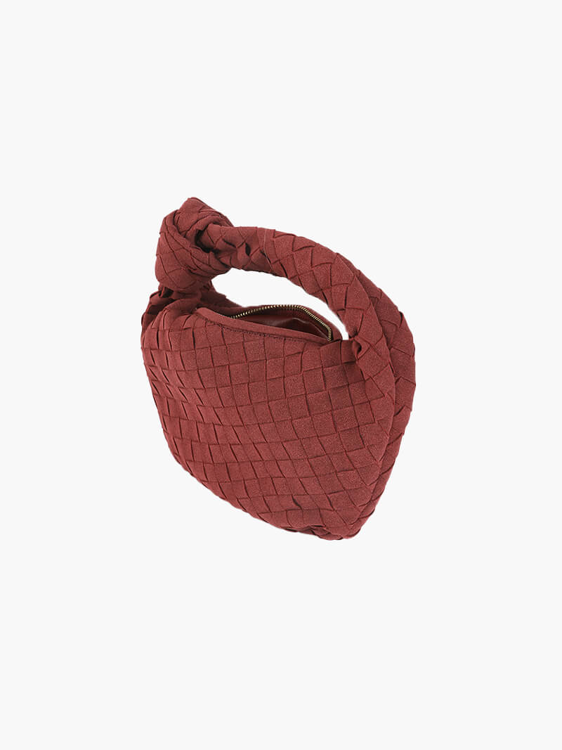 Ella™ | Mini Suede Woven Bag