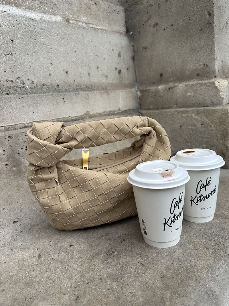 Ella™ | Mini Suede Woven Bag