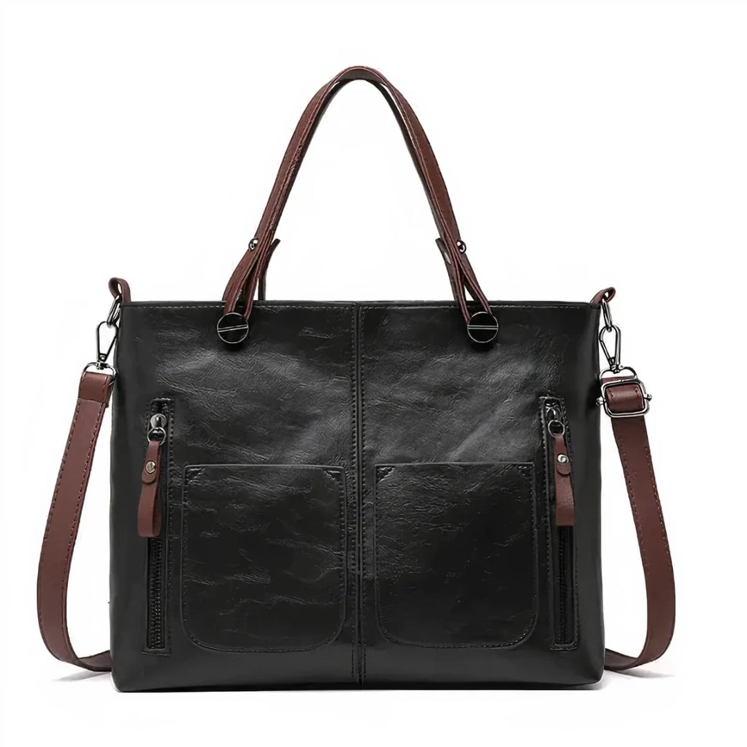 Ella™ | Vintage Læder Crossbody Taske