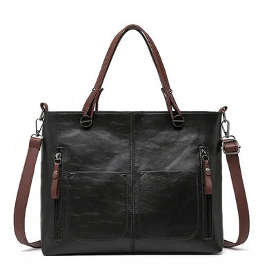 Ella™ | Vintage Læder Crossbody Taske
