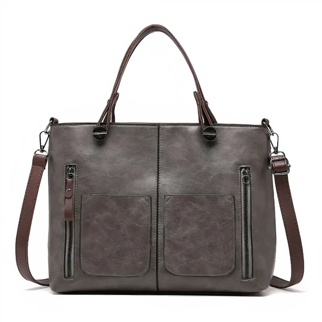 Ella™ | Vintage Læder Crossbody Taske
