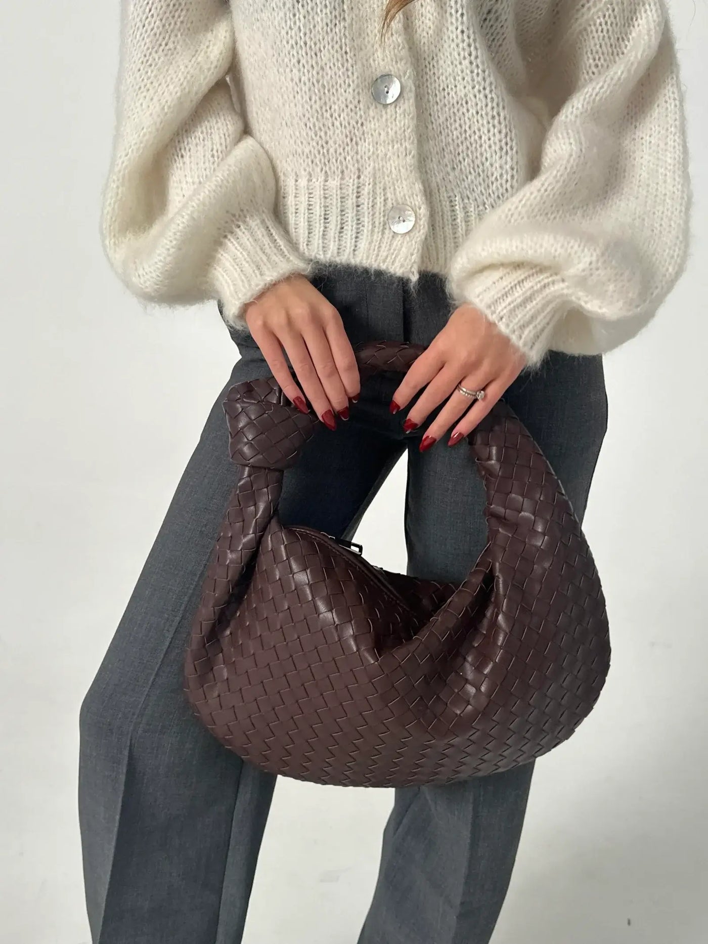 Ella™ | Elegant Vævet Taske