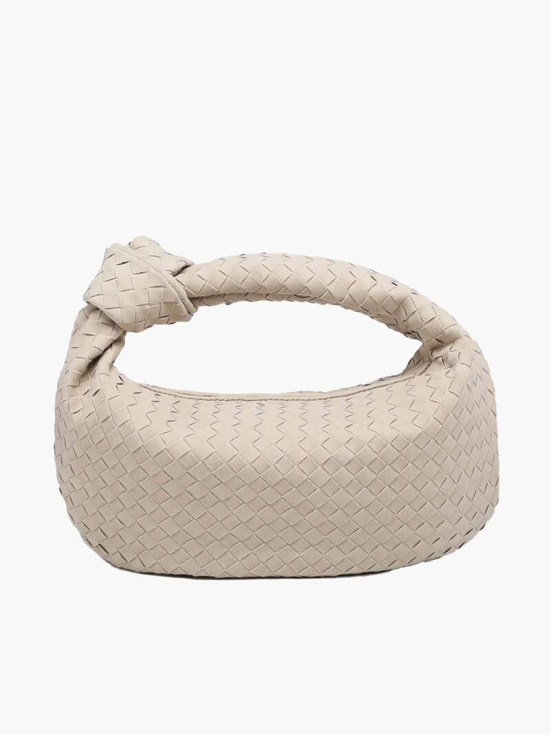 Ella™ | Vævet Suede Taske
