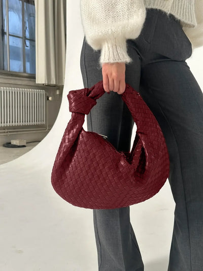 Ella™ | Elegant Vævet Taske