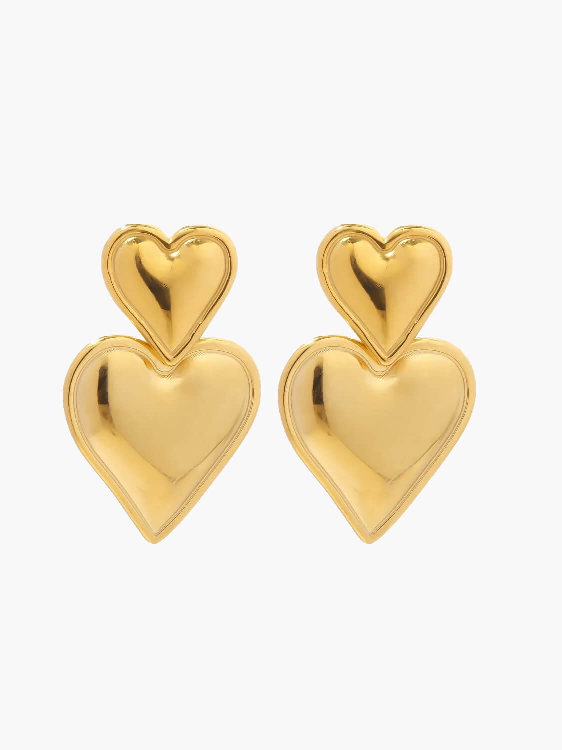 Ella™ | Hjerte øreringe 14K